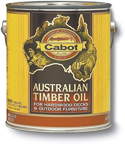 Cabot 01-3457 Timber Oil Penetrating Oil Formula, Amberwood, 1 Gal (Pack of 4)