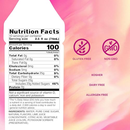 Monin - HomeCrafted Dragon Fruit Cosmo Cocktail Mix, Ready-to-Use Drink Mixer, Strawberry & Pear Blend, Made with Natural Flavors & Real Fruit Juice