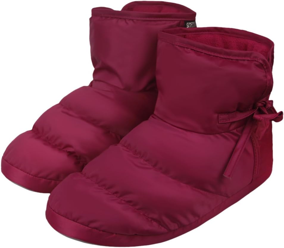 Clobeau Women's Slipper Boots Winter Warm Home Down Bedroom House Slipper Bootie Shoes