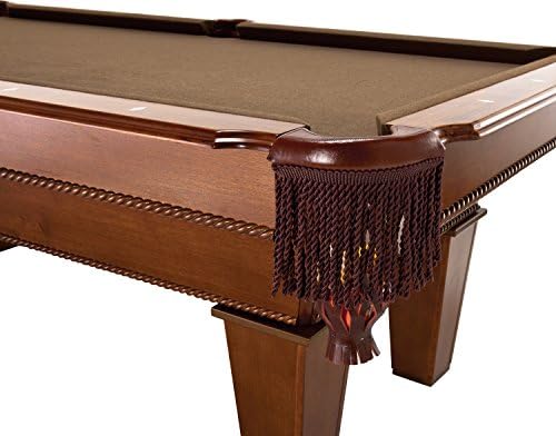 Fat Cat Frisco 7.5 Foot Pool Table, Billiard Table with Accuslate Surface, K66 Bumpers, Oak Finish, Includes Cues and Balls