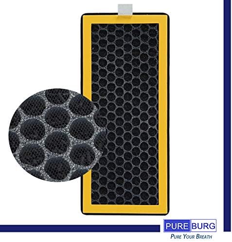 PUREBURG Replacement Filter Compatible with HoMedics AT-PET01 AT-PET02 TotalClean PetPlus Tower Air Purifier