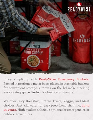 READYWISE Whey Powdered Milk Alternative Bucket, 120 Servings