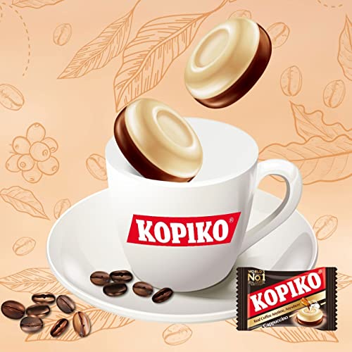 Kopiko Cappuccino Candy – Pocket Coffee Hard Candy (2-Pack 28.2oz) | Take-out pocket coffee for every occasion – made from Indonesia's finest