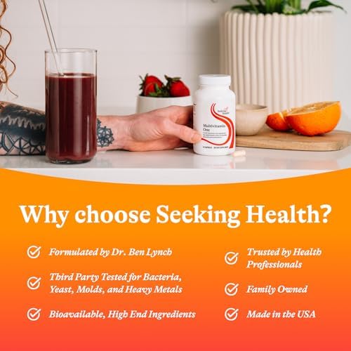 Seeking Health Multivitamin One - Supplement with Zinc, Vitamin B12