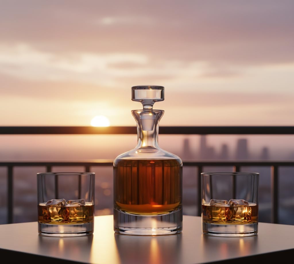 Crystal Buckingham Decanter