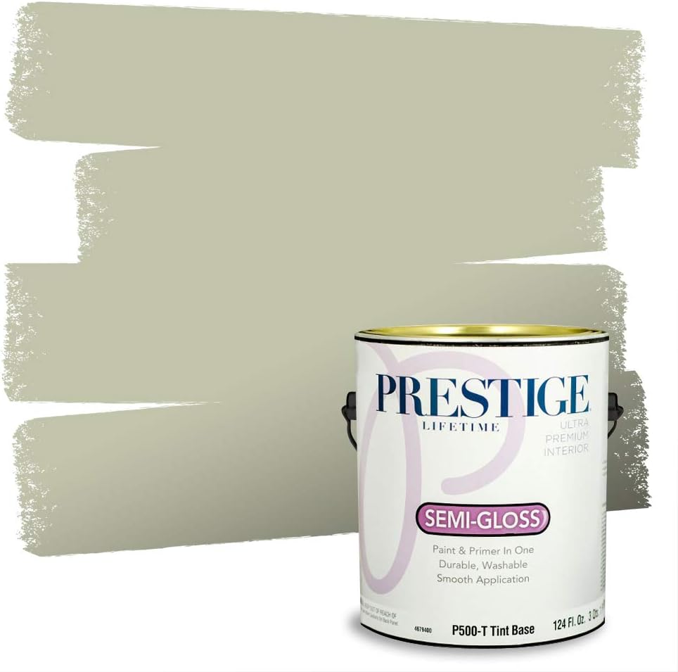 PRESTIGE Interior Paint and Primer in One, Garden Sage, Eggshell, 1 Gallon