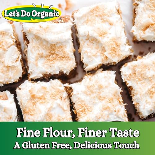 Let's Do Organic Coconut Flour, For Baking, Gluten Free - 16 Oz (Pack of 6) | Wheat Flour Alternative, High in Fiber & Protein, Non-GMO Project Verified, USDA Organic