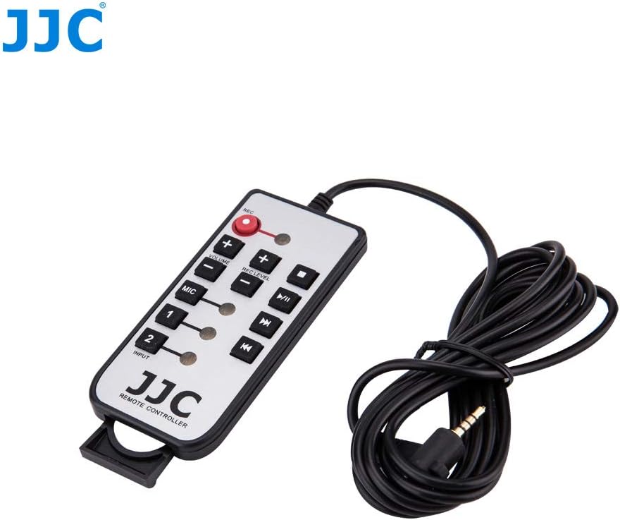 Wired Remote Control Replaces for Zoom RC4 for Zoom H4n H4nPro H4nSP for RODE NT5 Portable Handy Remote Control with 78.7"/200cm Cable to Capture Volume,Record Level,Input Source&Transport Functions
