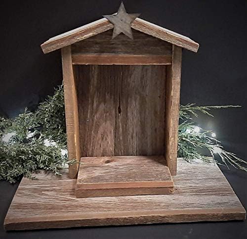 Handcrafted Creche for Willow Tree Nativity Set