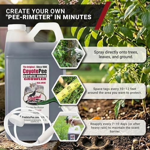 PredatorPee 100% Coyote Urine Natural Predator Scent Made in USA
