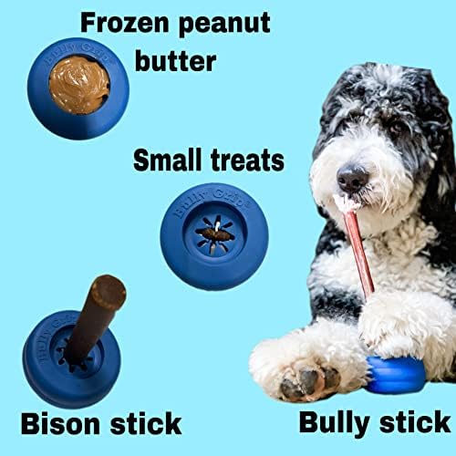 Bully Stick Holder for Dogs -Large Size - Interactive Dog Toy, Dog Treat Holder, Slow Feeder, Treat Dispenser, Chew Toy and Dog Safety Device