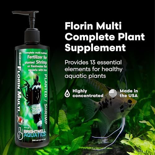 Brightwell Aquatics Shrimp FlorinMulti Freshwater Plant Supplement 125ml