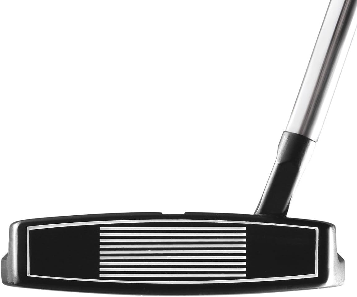Orlimar Golf F4 Mallet Mid Length Putter, Black, Right Handed, 38" | Counter Balanced, 16" Long Oversize Putter Grip, Headcover Included