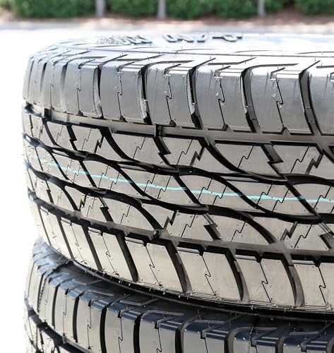 Accelera Omikron A/T LT265/70R17 121/118Q All Terrain E (10 Ply) Tire | Light Truck All Terrain All Season Traction 121/118Q Rated E (10 Ply) Radial Construction Black Sidewall Tire