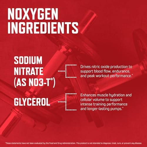 Purus Labs NOXygen Liquid Capsules Pre-Workout Accelerator | Nitric Oxide Pump Pills | Blood Flow & Oxygen Amplifier | 30 Servings, 90 Capsules