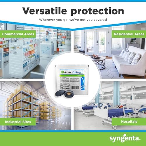 Syngenta A20378A Advion Cockroach Bait Arena Insecticide, 60Count Bag