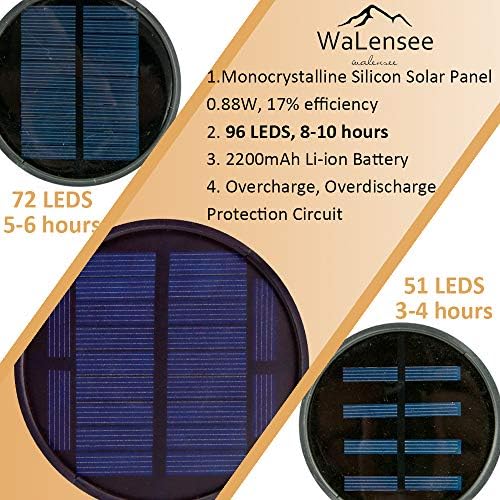 Walensee Solar Lights Outdoor Upgraded 43"(1 PACK) 96 LED Waterproof Flickering Flames Torch Lights Outdoor Solar Spotlights Landscape Decoration