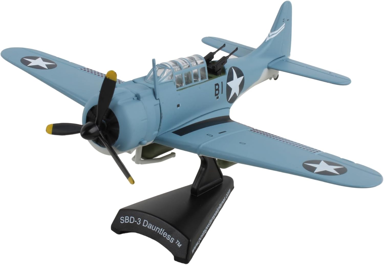 Daron Worldwide Trading B-29 Superfortress Enola Gay Vehicle (1:200 Scale), White