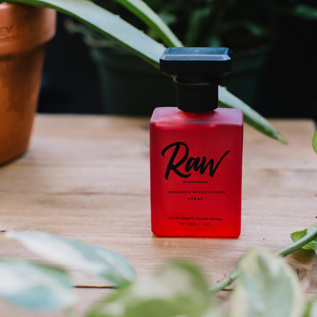 RawChemistry Raw Pheromone Infused Men’s Cologne, 1 oz Spray – Long-Lasting