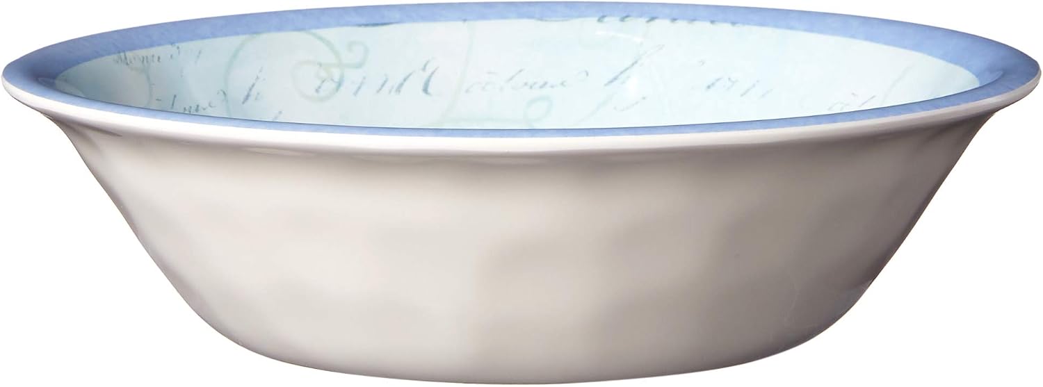 Hydrangea Garden 12 pc Melamine Dinnerware Set, Service for 4