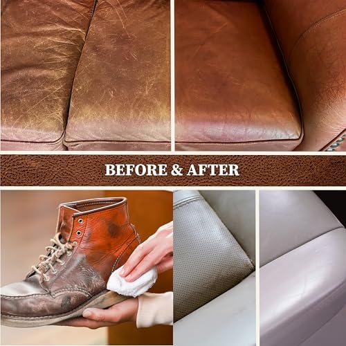Lexol All Leather Cleaner 8 oz – Deep Cleaning formula for car interior, couches, furniture, shoes, boots, purses, jackets, gloves, saddles and motorcycle gear