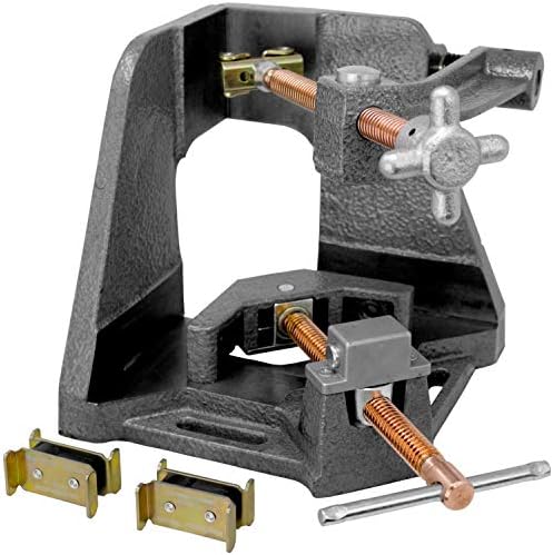 Strong Hand Tools 3-Axis Fixture Vise with Quick Acting Screw, Two Stand-Offs,"Swing Away" Arm with 4.75-Inch Miter Joint, 3.92-Inch T-Clearance, WAC45-SW
