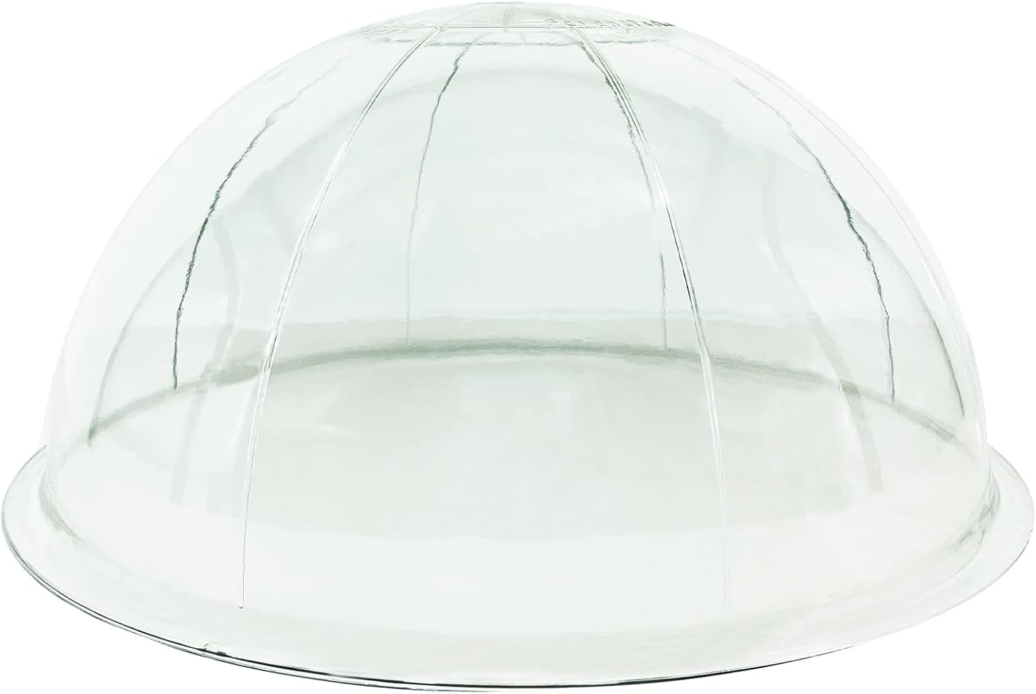 Myard 13 Inches Solid Clear PC Wobbly Squirrel Proof Baffle Deflector for Bird Feeder, Fit up 1.5 Inches + Pole/Post (Upgraded Version)