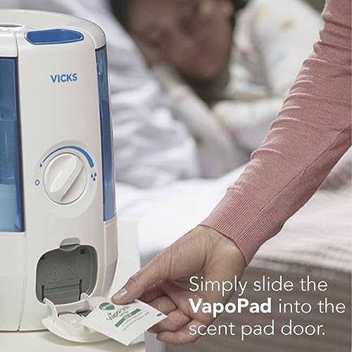 Vicks VapoPads– Soothing Menthol Vapor Pads 6 Count (Pack of 1) | Use with Vicks Humidifiers, Vaporizers, Waterless Vaporizers, and Sinus Inhalers