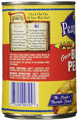 Margaret Holmes 6 Piece Cajun Style Boiled Peanuts, 5.95 Pound (Pack of 6)