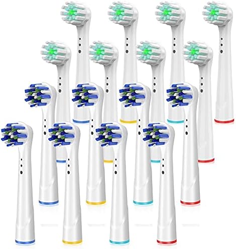 Replacement Toothbrush Heads for Oral B Braun, 8 Pack Professional Electric Toothbrush Heads