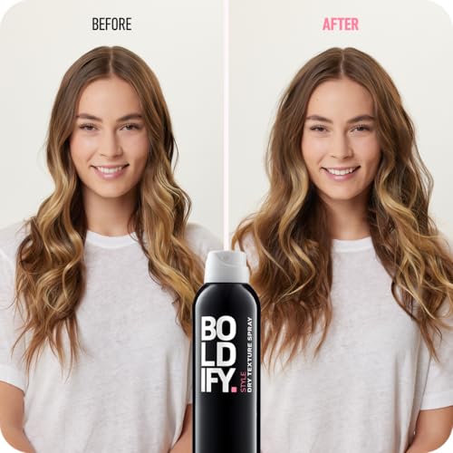Boldify Dry Texture Spray - Hair Volumizer and Texturizing Spray for Fine Hair - Stylist Recommended Volume Products for Women & Men | For Fine Hair