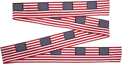 Annin Flagmakers American Flag Bunting Decorations - 1x25 ft (Model 501553) | 100% MADE in USA