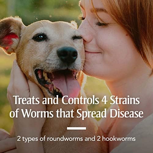 PetArmor Sure Shot Liquid Dewormer Dogs, Roundworms/Hookworms, 2oz | Ideal for Dogs & Puppies 2 Weeks+; Removes 2 Roundworms & 2 Hookworms; vet-quality formula; Precise Liquid Dosing