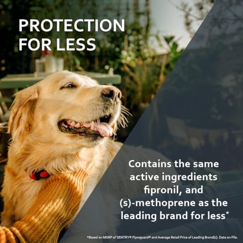 Sentry Fiproguard for Dogs, Flea and Tick Prevention for Dogs (23-44 Pounds)