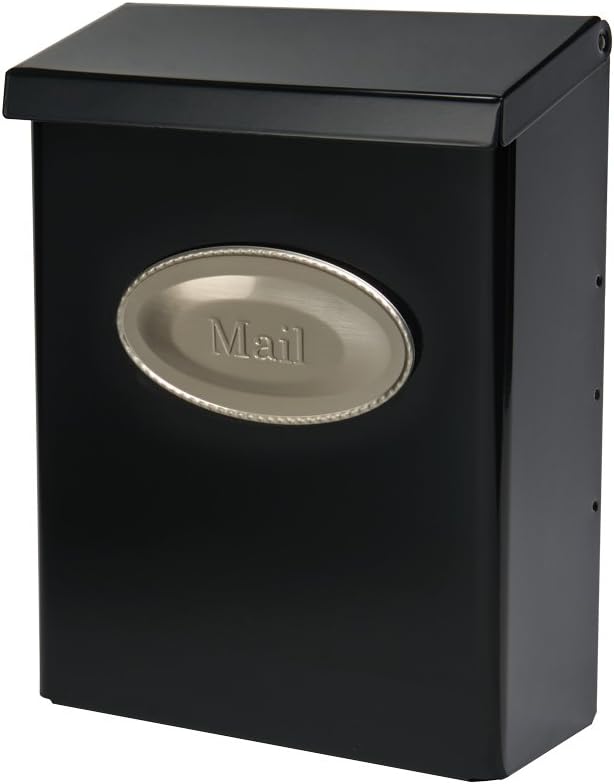 Gibraltar Mailboxes Designer Locking Medium Capacity Galvanized Steel Venetian Bronze, Wall-Mount Mailbox, DMVKGV04