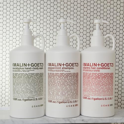 MALIN+GOETZ Clarifying Shampoo | Cool Peppermint Formula | Daily Cleanser with Amino Acids | For All Hair Types | Vegan, Sulfate-Free & Unisex