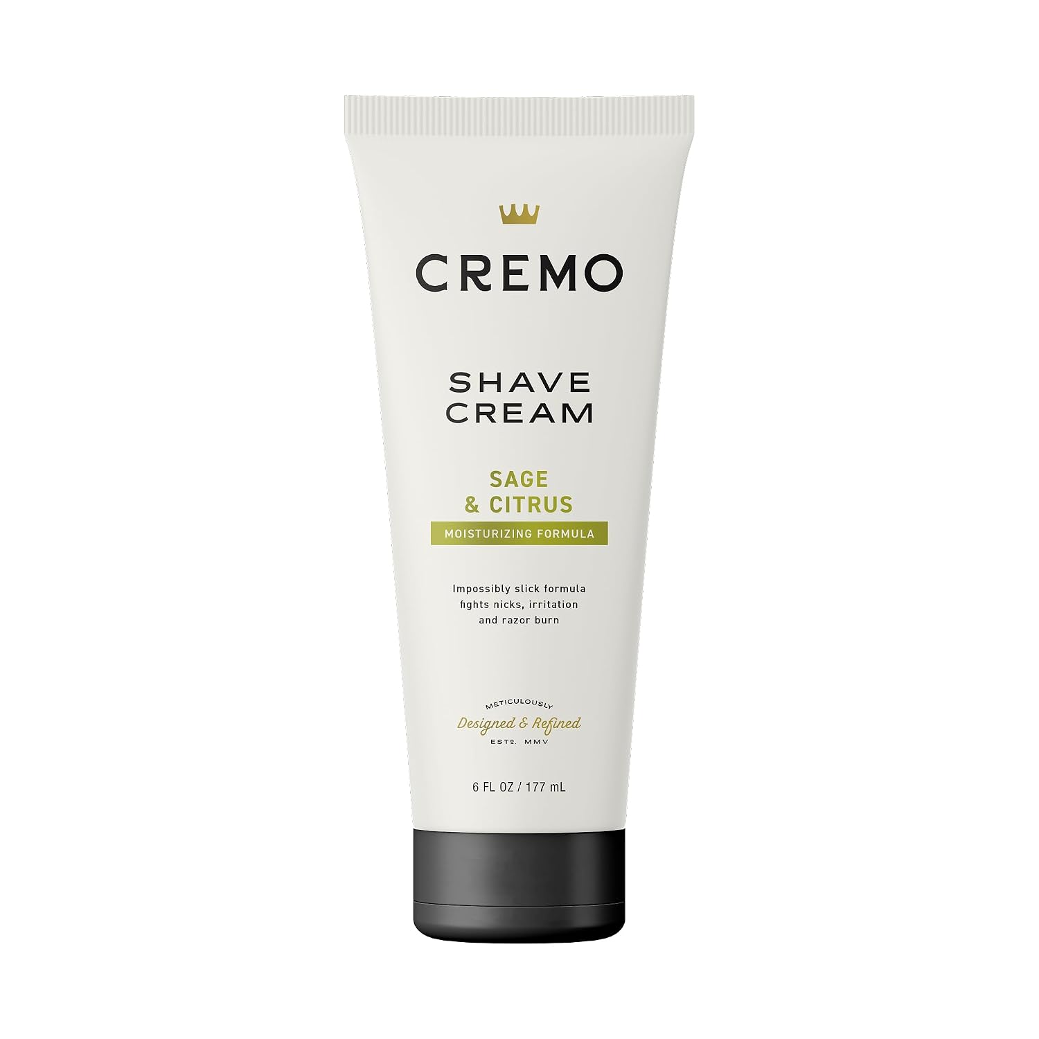 Cremo Original Shave Cream, Astonishingly Superior Ultra-Slick Shaving Cream for Men, Fights Nicks, Cuts and Razor Burn, 6 Fl Oz