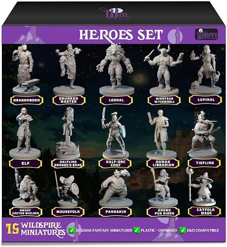 Wildspire Hero, Player-Character, NPC DND Miniatures