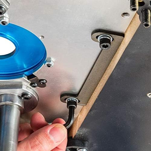 Rockler Pro Lift Router Lift - 9-1/4'' x 11-3/4'' Large Router Plate – Router Lift Kit For Kreg, JessEM