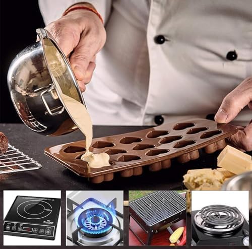 Stainless Steel Double Boiler Melting Pot, Double Boilers for Stove Top