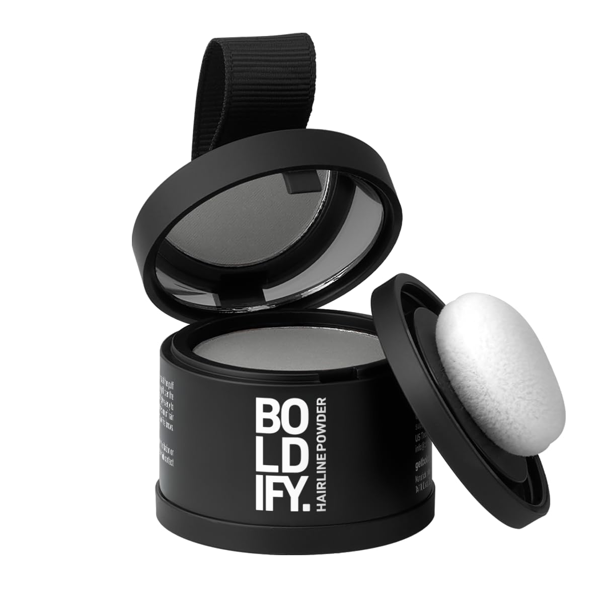 Boldify Hairline Powder, Root Touch Up Hair Color Dark Brown 4g