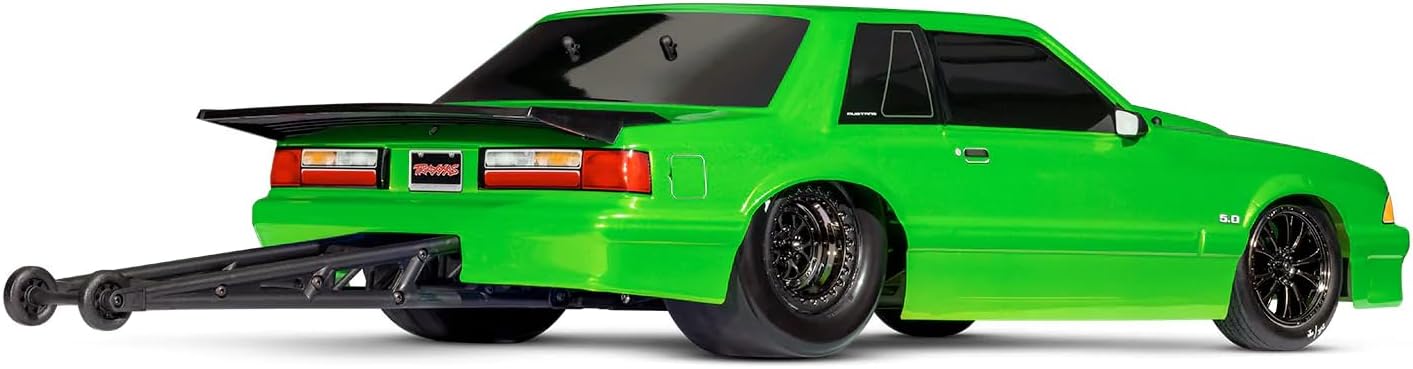 5.0 Mustang Fox Body for Drag Slash: Green: 9421G