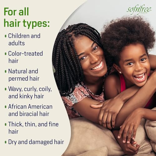 Sofn'free Moisturizer & Curl Activator Lotion - 3.38 fl oz | Defines waves, coils, and multicultural curls. Provides moisture, shine