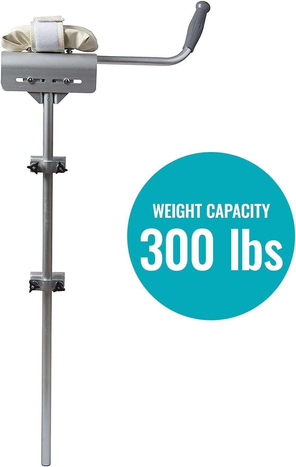 MABIS Walker Platform Attachment With Adjustable Padded Cuff, No Tools Needed, Attaches to Most Walkers, FSA and HSA Eligible