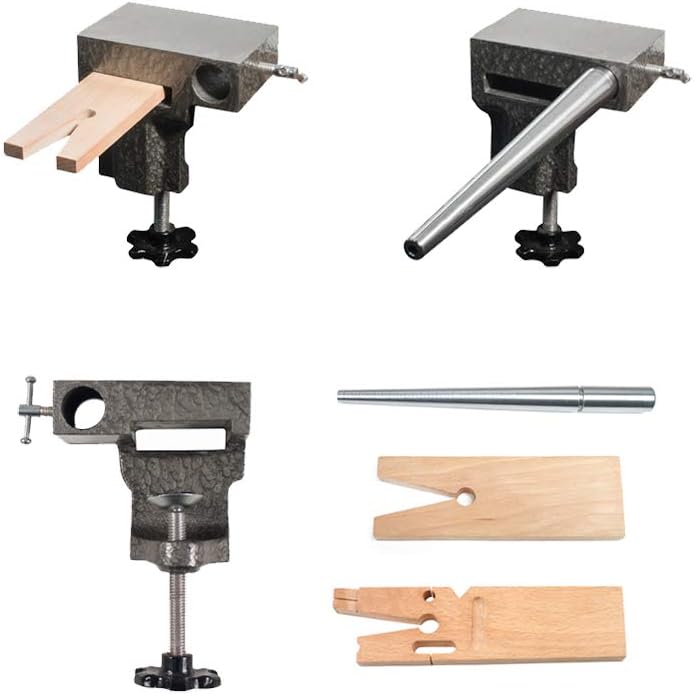 Bench Anvil Basic Combo Kit -Ring Mandrels, Anvil, and V Slot Bench Pin SFC Tools - 13-136