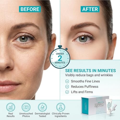 Instantly Ageless Facelift 20 Vials Instant Eye Bag Remover Puffiness