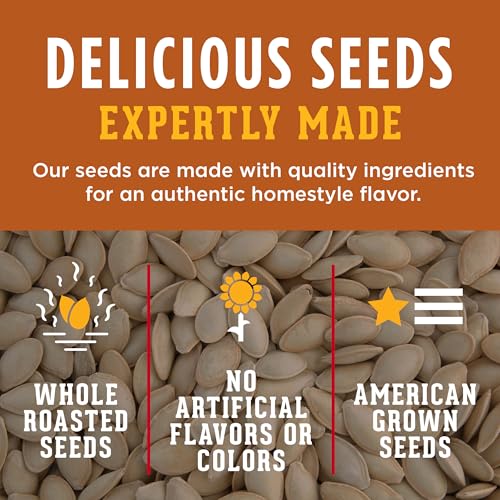 DAVID All Natural Pumpkin Seeds, 2.25 oz. (Pack of 12)