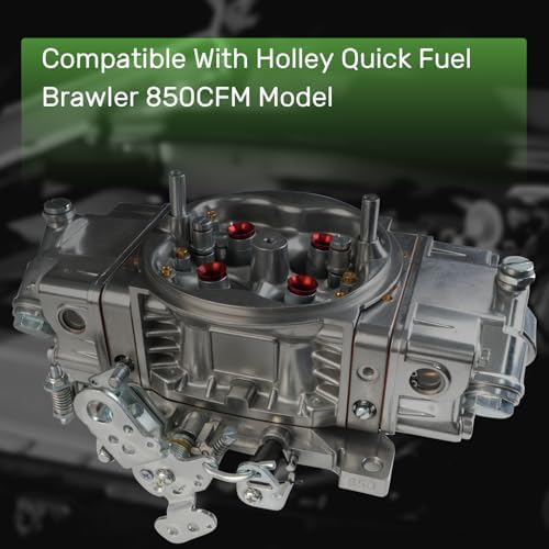 BR-67201 4 Barrel 850 CFM For Holley Brawler Carburetor Double Pumper Mechanical