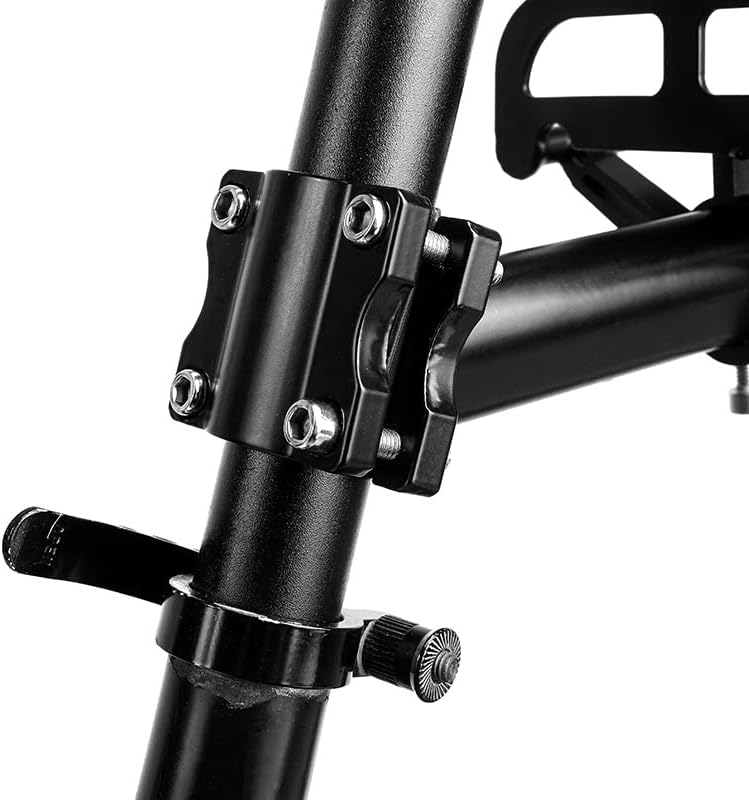 ThreeH Retractable Bike Luggage Cargo Rack Aluminum Alloy Easy to Install | Aluminum Alloy, Bicycle Pannier Bag Holder, Easy to Install