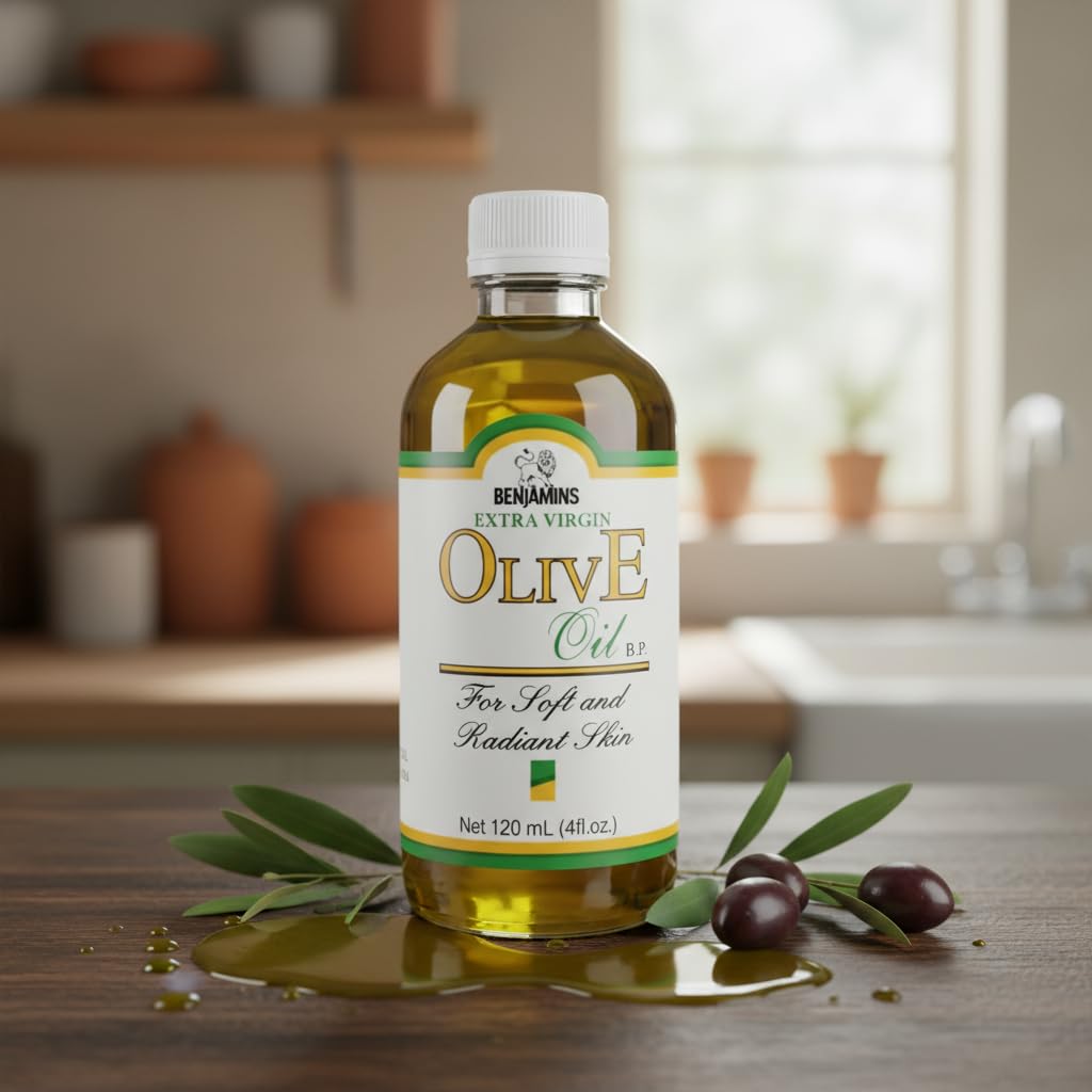Benjamins Extra Virgin Olive Oil 4oz (120 ml) by Benjamins